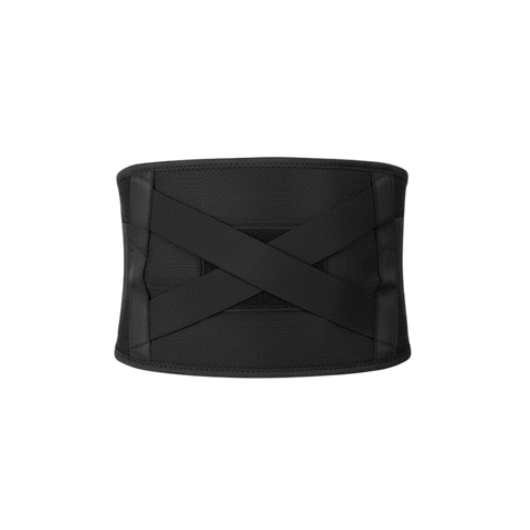 Verstelbare lendensteungordel met dubbele compressie 