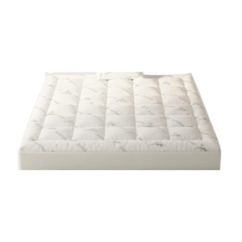 Verkoelende bamboe matras topper tegen rugpijn