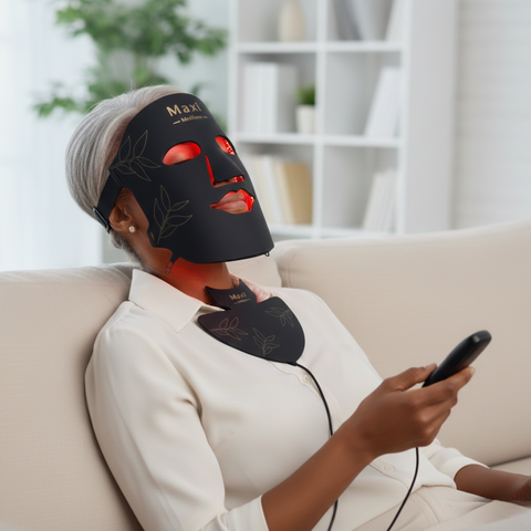 Professioneel LED-lichttherapie gezichtsmasker