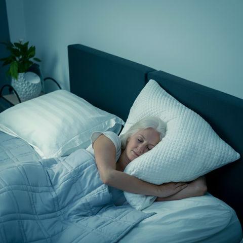 Therapeutische verzwaarde deken voor een betere slaap