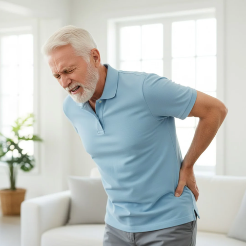 Orthopedisch traagschuim zitkussen