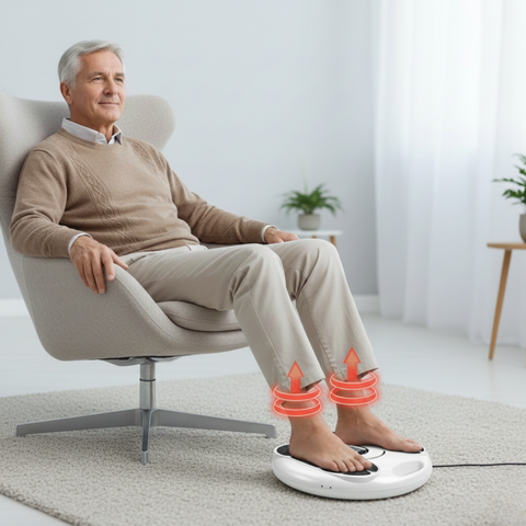 Voetpijnverlichtende massage-apparaat