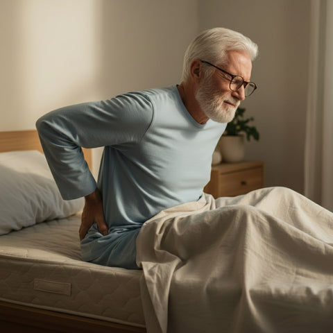 Verkoelende bamboe matras topper tegen rugpijn