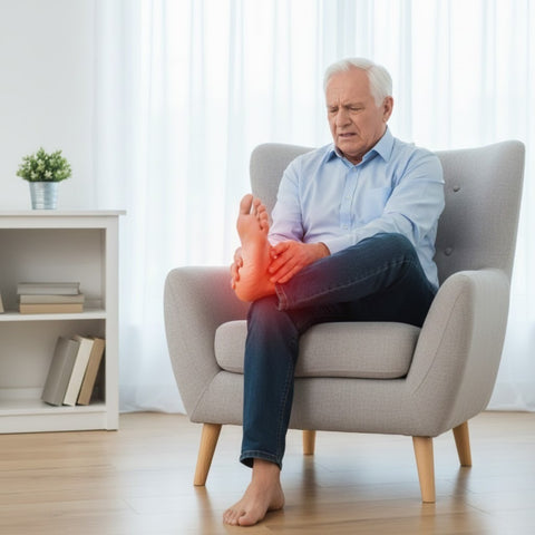 Voetpijnverlichtende massage-apparaat