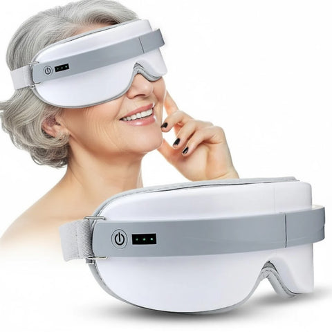Slimme oogmassager met warmte- en luchtcompressie